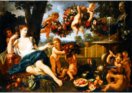 BRG-03 Abraham Brueghel - Ceres a Amorové u kašny