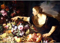 BRG-05 Abraham Brueghel - Zátiší s ovocem a květinami