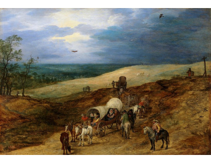 BRG-232 Jan Brueghel - Krajina s povozy