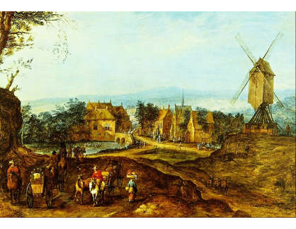 BRG-47 Jan Brueghel - Krajina s větrným mlýnem