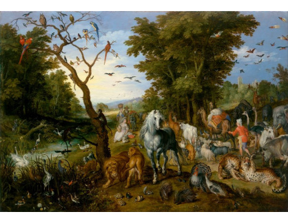 BRG-68 Jan Brueghel - Nastupování zvířat do Noemovy archy