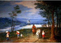 BRG-81 Jan Brueghel - Rolníci na cestě