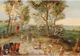 BRG-83 Jan Brueghel - Rolníci při cestě na trh