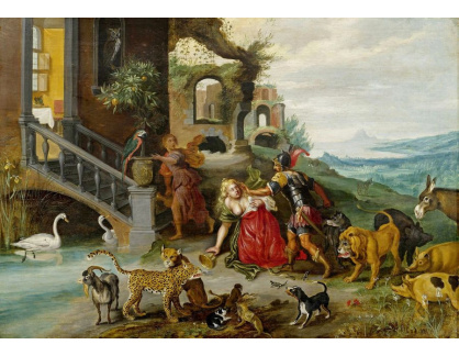 BRG-90 Jan Brueghel - Scéna z pověsti o Lucretii