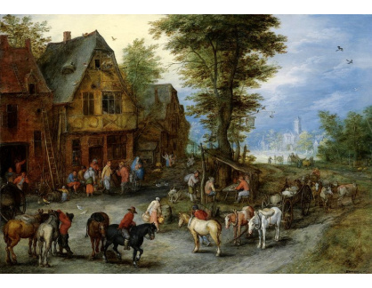 BRG-102 Jan Brueghel - Vesnická krajina