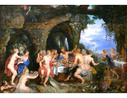 BRG-132 Jan Brueghel a Peter Paul Rubens - Achelousuv svátek