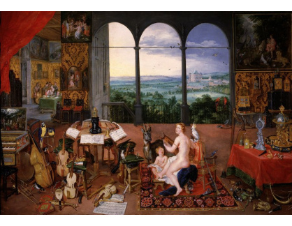 BRG-134 Jan Brueghel a Peter Paul Rubens - Alegorie sluchu