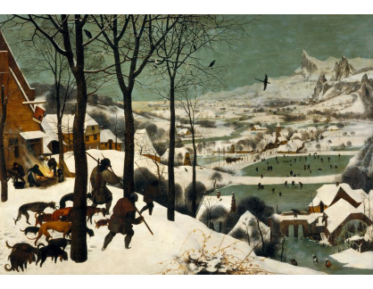 BRG-164 Pieter Brueghel - Lovci ve sněhu