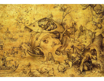 BRG-171 Pieter Brueghel - Pokušení svatého Antonína