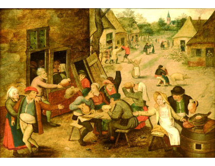 BRG-192 Pieter Brueghel - Vesnický motiv