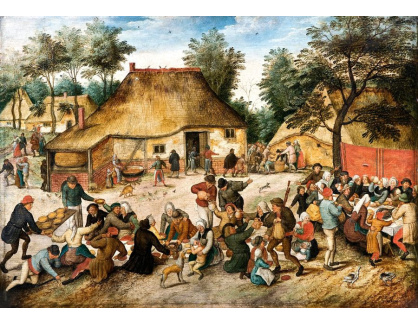 BRG-213 Pieter Brueghel - Rolnická svatba