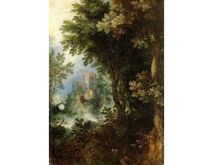 BRG-234 Jan Brueghel - Krajina s hradem