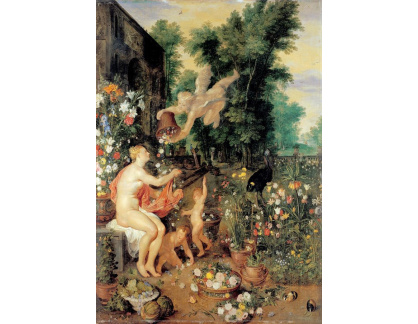 BRG-240 Jan Brueghel a Peter Paul Rubens - Flora a Zephyr