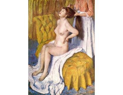 VR6-29 Edgar Degas - Po koupeli