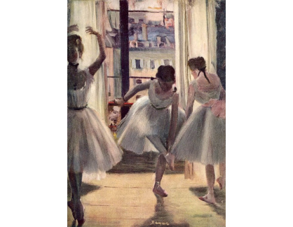 VR6-31 Edgar Degas - Tanečnice ve zkušebně