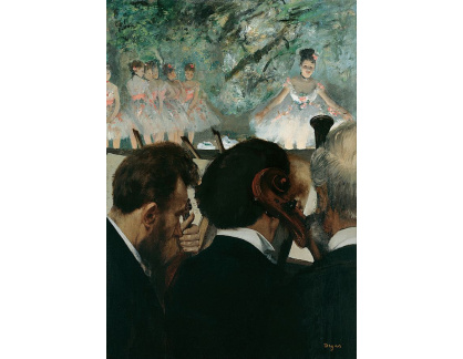 VR6-58 Edgar Degas - Hudebníci