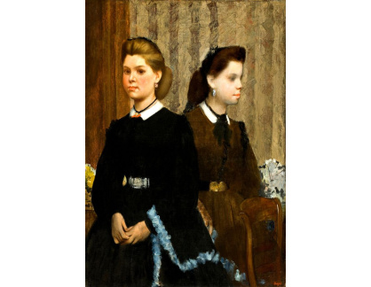 VR6-63 Edgar Degas - Giovanna a Giuliana Bellelli