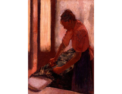 VR6-66 Edgar Degas - Žena při žehlení