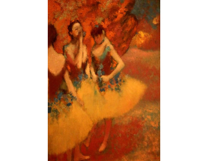 VR6-101 Edgar Degas - Tři tanečnice ve žlutých šatech