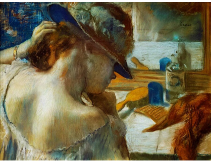 VR6-2 Edgar Degas - Před zrcadlem