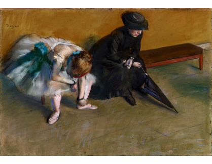 VR6-41 Edgar Degas - Čekání