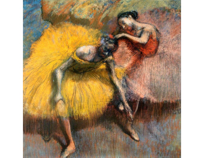 VR6-71 Edgar Degas - Tanečnice ve žlutém a růžovém kostýmu