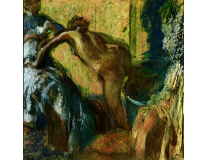 VR6-89 Edgar Degas - Po koupeli