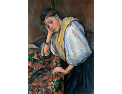 VR10-3 Paul Cézanne - Mladá Italka u stolu