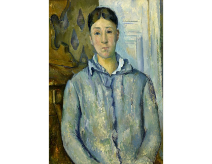 VR10-13 Paul Cézanne - Paní Cézanne v modrém