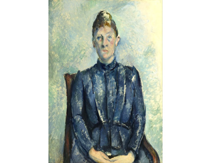 VR10-14 Paul Cézanne - Portrét paní Cézanne