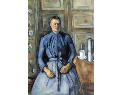 VR10-19 Paul Cézanne - Žena u kávy