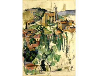 VR10-18 Paul Cézanne - Vesnice Gardanne