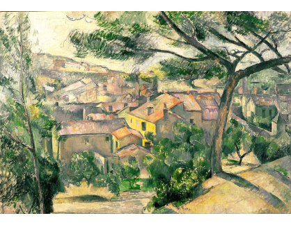 VR10-20 Paul Cézanne - Ranní pohled na L Estaque