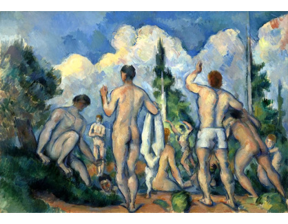 VR10-39 Paul Cézanne - Koupání