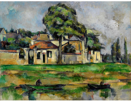 VR10-40 Paul Cézanne - Břehy Marne
