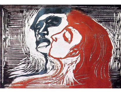VEM13-38 Edvard Munch - Muž a žena