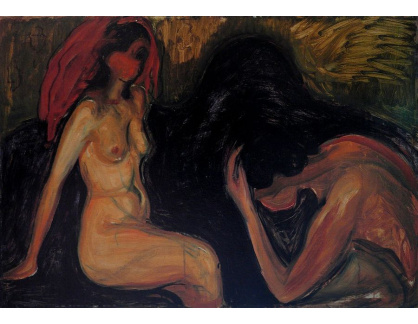 VEM13-138 Edvard Munch - Muž a žena