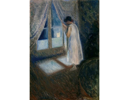 VEM13-131 Edvard Munch - Dívka u okna