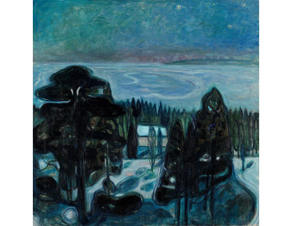 VEM13-103 Edvard Munch - Bílá noc