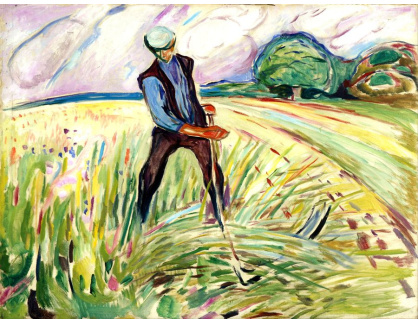 VEM13-110 Edvard Munch - Sušení sena