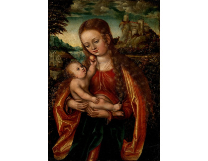 VlCR-133 Lucas Cranach - Madonna s dítětem