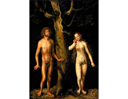 VlCR-153 Lucas Cranach - Adam a Eva