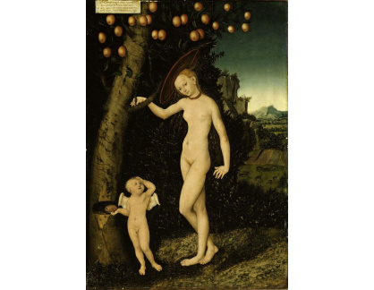 VlCR-171 Lucas Cranach - Amor a Venuše