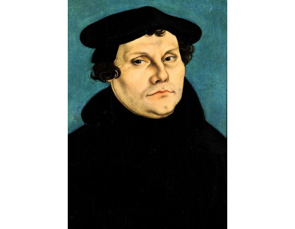 VlCR-227 Lucas Cranach - Portrét Martina Luthera