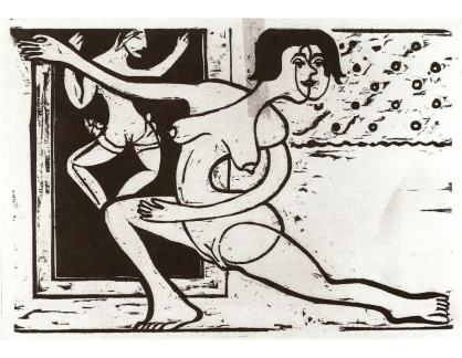 VELK 12 Ernst Ludwig Kirchner - Cvičící tanečník
