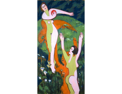 VELK 29 Ernst Ludwig Kirchner - Ženy s míčem
