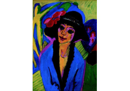 VELK 53 Ernst Ludwig Kirchner - Portrét Gerdy Kirchner