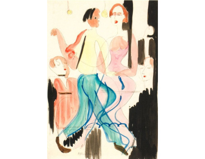 VELK 75 Ernst Ludwig Kirchner - Tančící pár