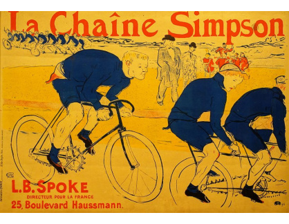 R7-232 Henri Toulose-Lautrec - La Chaine Simpson
