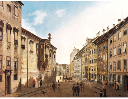 VN-71 Domenico Quaglio - Mnichov roku 1826